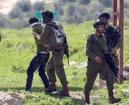 بازداشت 13 فلسطینی در کرانه باختری