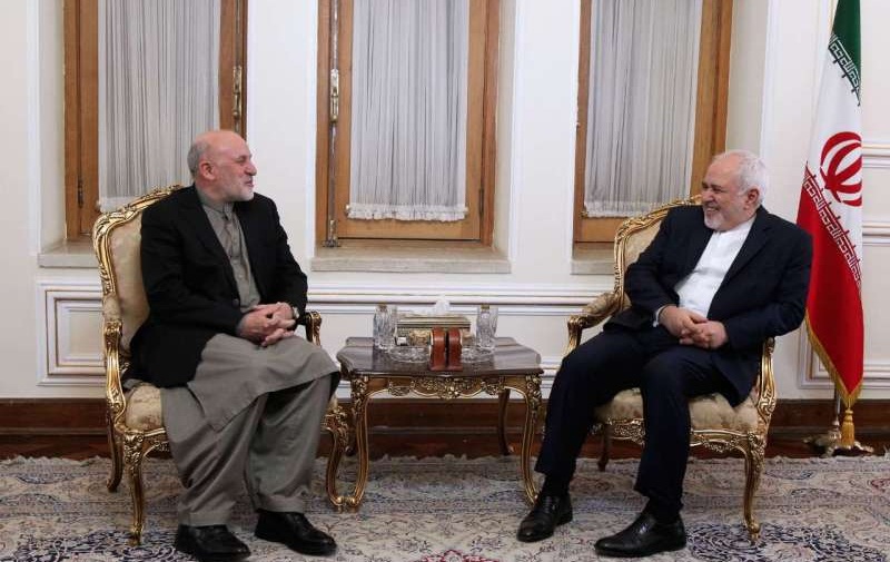 عمر داوودزی با وزیر امورخارجه ایران در تهران دیدار و گفتگو کرد