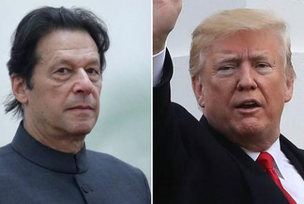  ترامپ خواستار کمک نخست وزیر پاکستان در روند صلح افغانستان شده است 