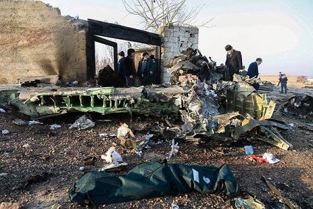 سقوط هواپیمای اوکراینی در ایران؛ همه 179 سرنشین کشته شدند