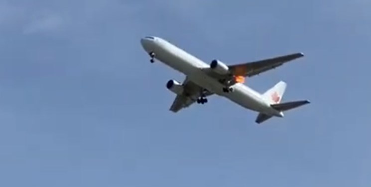 سه ساعت اضطراب در هواپیمای کانادایی؛ فرود اضطراری «بوئینگ 767» در مادرید
