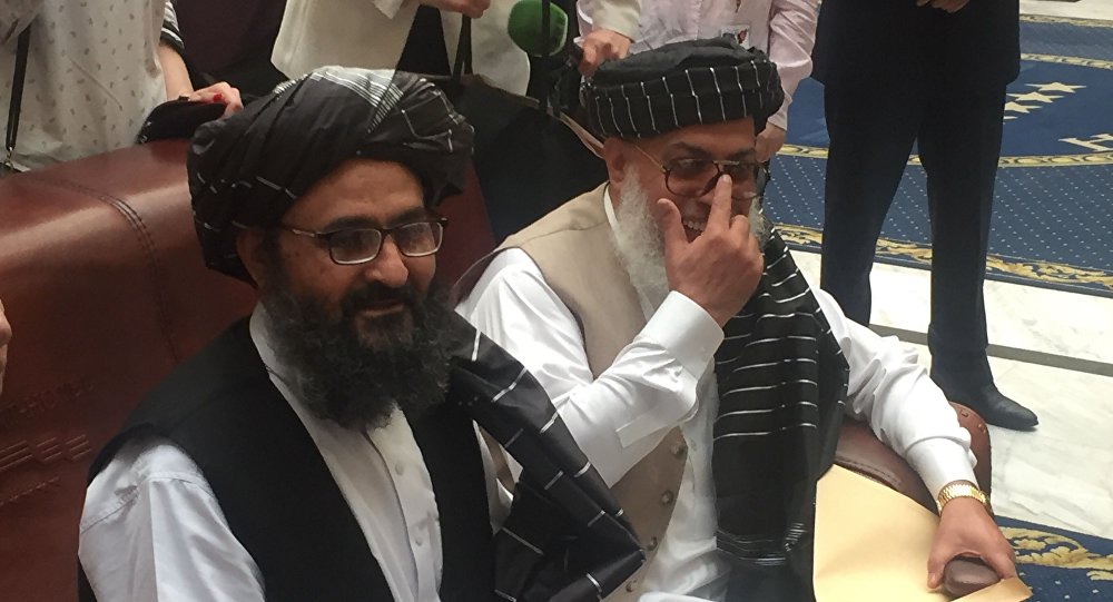 حضور هیئت نمایندگی طالبان به رهبری ملابرادر در نشست مسکو
