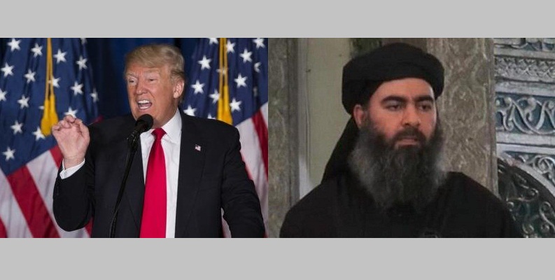 دونالد ترامپ: رهبر داعش را ما آزاد کردیم
