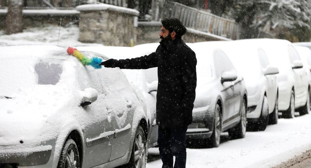 بارش برف تابستانی در ترکیه