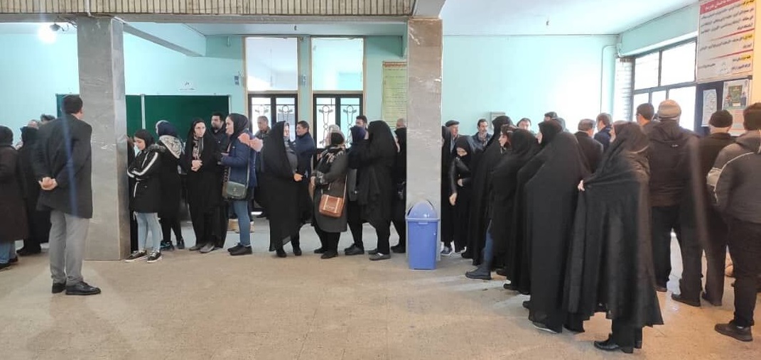 حضور پرشور مردم ایران در اولین ساعات انتخابات مجلس