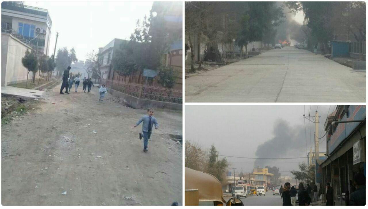 انفجار و درگیری در شهر جلال آباد
