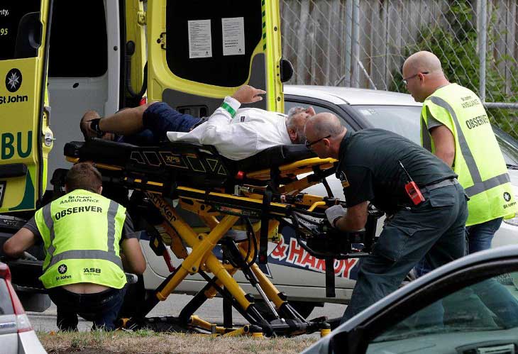 49 کشته و ده ها زخمی در حمله به دو مسجد در نیوزیلند + تصاویر 