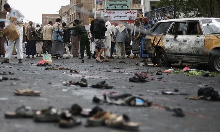 شهادت 7 زن یمنی در حمله جنگنده های سعودی 