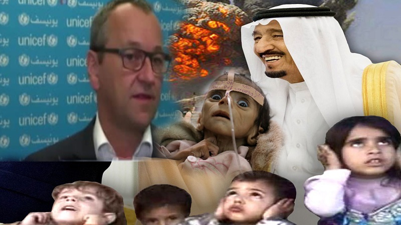  یونیسف: حمله عربستان به الحدیده جان 300 هزار کودک را تهدید می کند 
