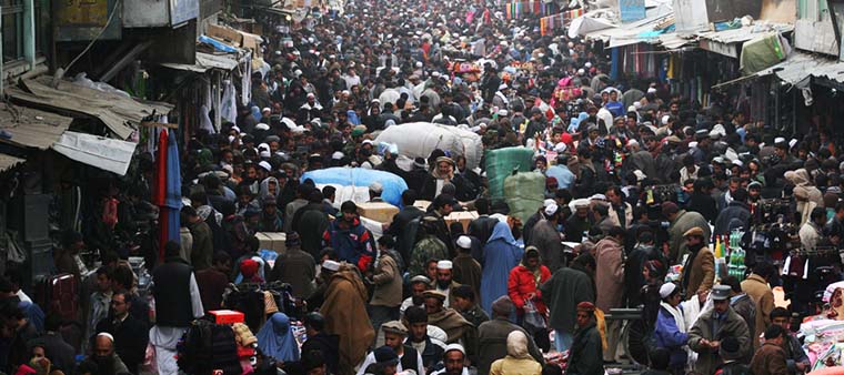  نفوس افغانستان در سال 1399 نزدیک به 33 میلیون نفر برآور گردیده است