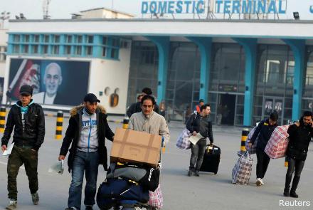  بلجیم مهاجرین غیرقانونی افغانستان را اخراج می کند 