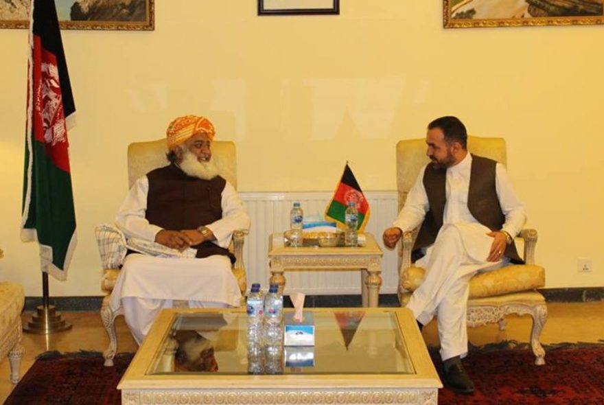 مولانا فضل الرحمن با سفیر افغانستان در اسلام آباد ملاقات کرد