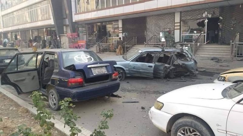 اصابت 14 راکت در شهر کابل 3 کشته و 11 زخمی برجای گذاشت