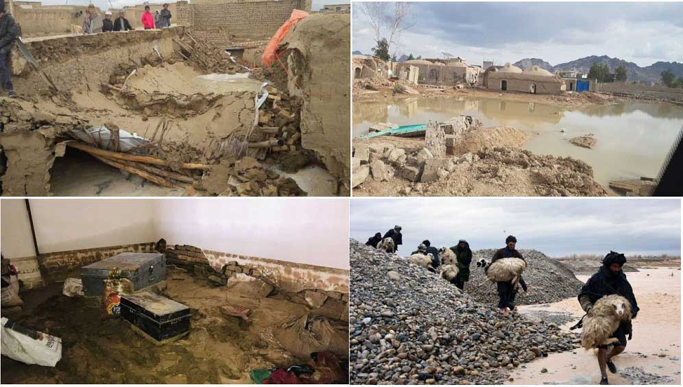 سازمان ملل: سیل در افغانستان 80 نفر را کشته و 42 هزار نفر را آواره برجای گذاشته است