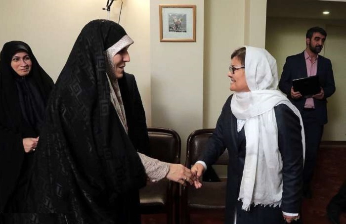 ملاقات معاون رئیس جمهور ایران در امور زنان با وزیر امور زنان کشورمان در مشهد