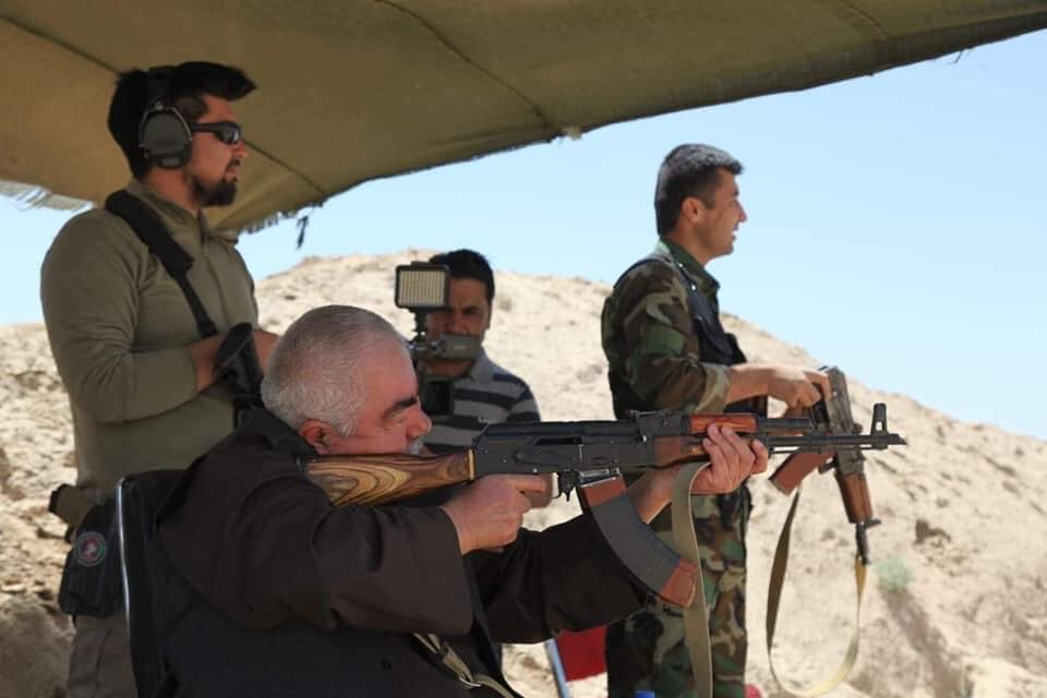 تمرینات نظامی جنرال دوستم به نیروهای گارد خاص اش در شبرغان + تصاویر