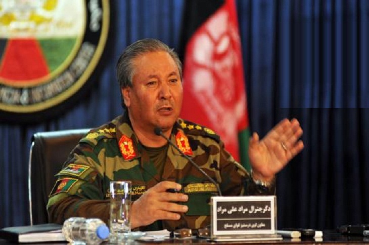 جنرال مراد: در حمله های پکتیا و غزنی دست کم بیش از 70 تن کشته شده اند
