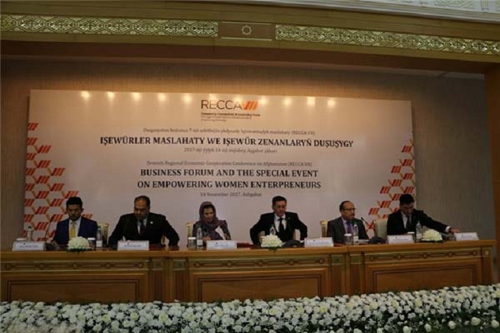 برگزاری نشست بین المللی تجاری افغانستان در حاشیه نشست ریکا
