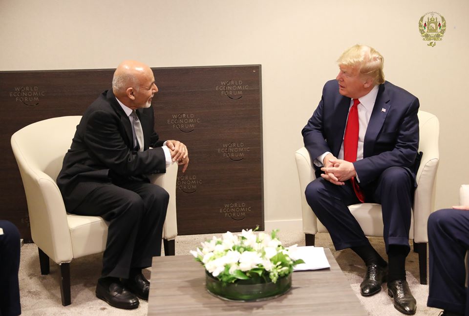  دیدار رئیس جمهور غنی با دونالد ترامپ