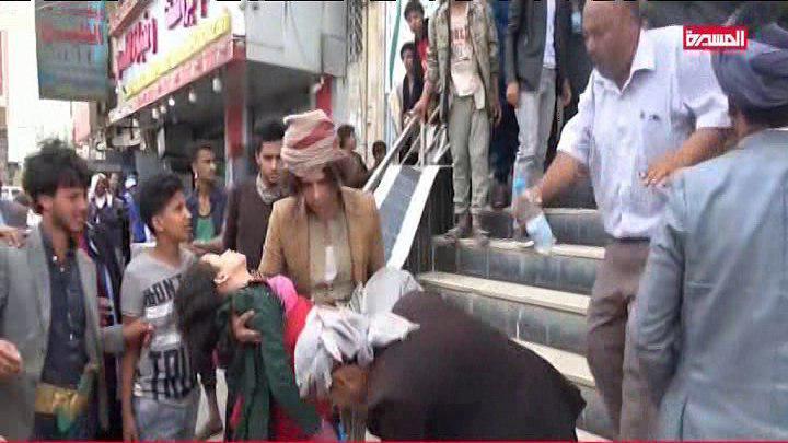 شمار قربانیان حمله ائتلاف سعودی به صنعاء؛ 13 شهید و 92 زخمی