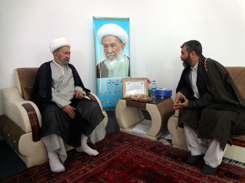 دبیرکل حزب رفاه ملی افغانستان با هئیت بلندپایه مرجع عالیقدر حضرت آیت الله العظمی فیاض در کابل دیدار نمود