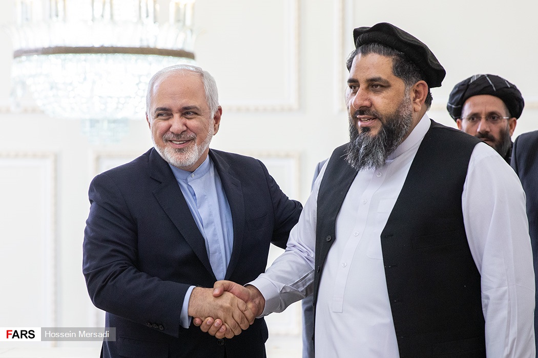 دیدار رئیس مجلس سنای کشور با وزیر امور خارجه ایران در تهران