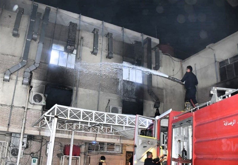شب مرگبار بغداد؛ 55 کشته در پی انفجار شفاخانه بیماران کرونایی 
