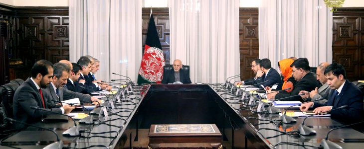 گزارش پیشرفت کار کمیته های پنج گانه همکاری ها میان افغانستان و ایران، به رئیس جمهور ارائه گردید