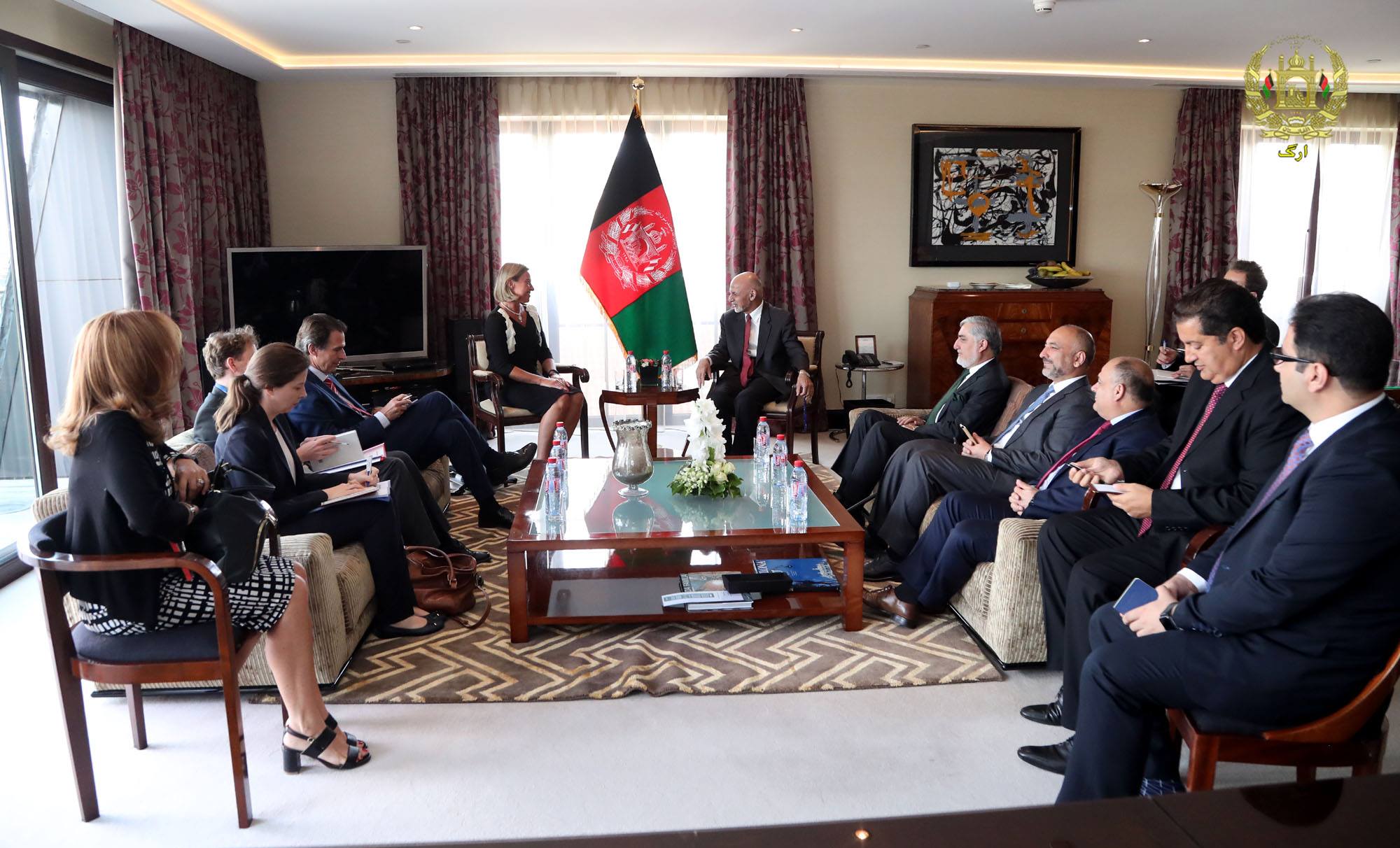  غنی: حضور ناظران بین المللی در برگزاری انتخابات افغانستان ضروری است