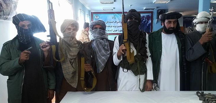 یگ گروه طالبان در ولایت هرات به پروسه صلح پیوستند