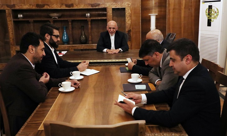 جلسه امنیتی تحت ریاست رئیس جمهور غنی در ارگ برگزار شد