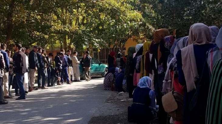 دومین روز رای دهی در انتخابات پارلمانی در افغانستان آغاز شد