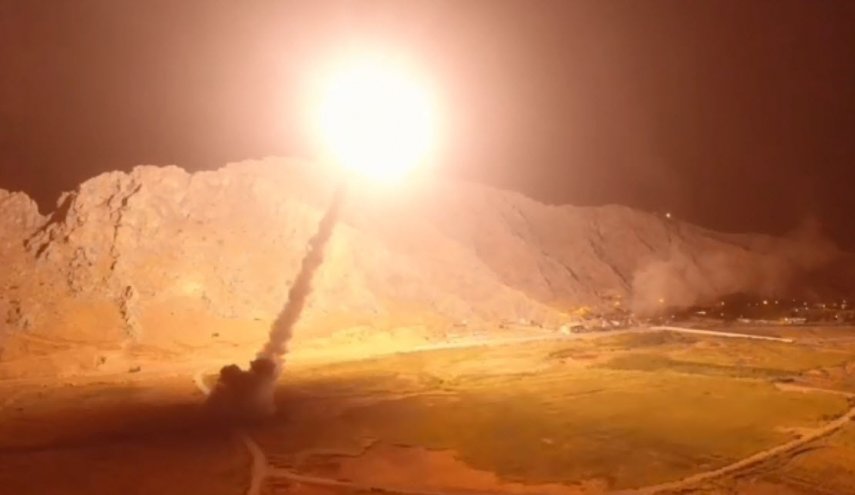 حمله موشکی سپاه ایران به داعش در سوریه در انتقام حادثه تروریستی اهواز