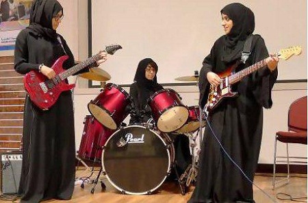 حضور گروه های نمایشی شیطان پرستان در نخستین کنسرت موسیقی در عربستان