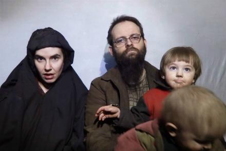  زوج امریکایی-کانادایی پس از پنج سال اسارت نزد طالبان آزاد شدند 