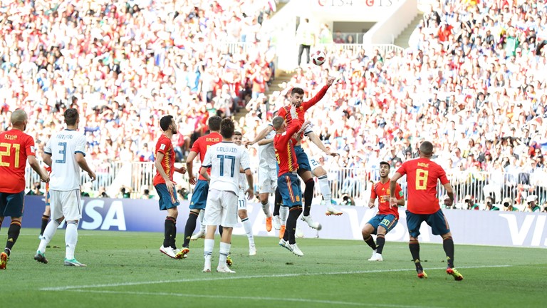  اسپانیا 1-1 روسیه؛ شگفتی بزرگ، حذف لاروخا به دست میزبان
