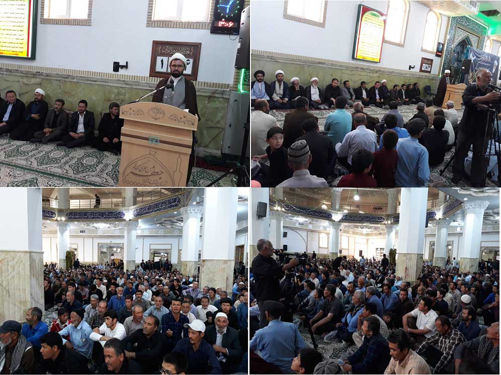 مراسم بزرگداشت آیت الله محقق کابلی از طرف مهاجرین افغانستانی در پیشوا برگزار شد