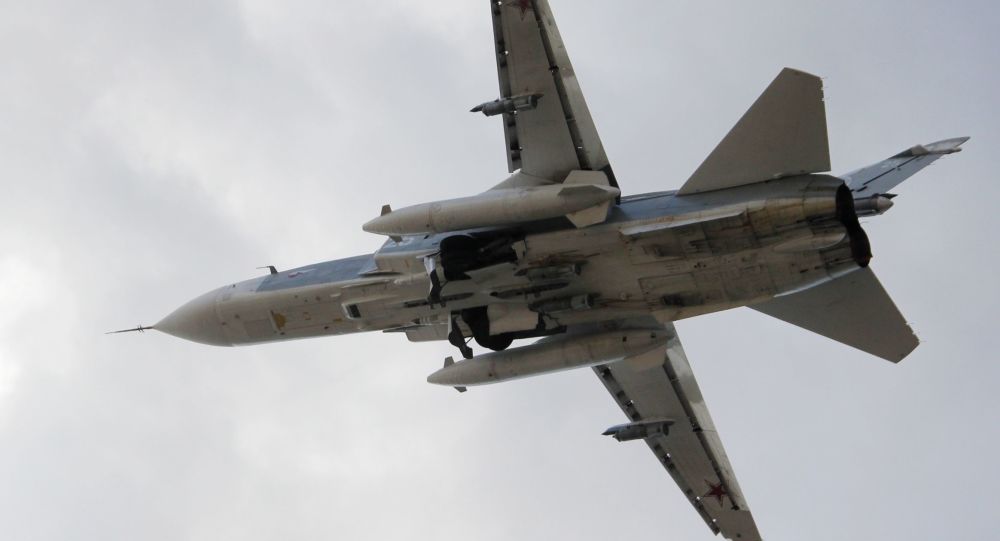 جنگنده سو-24 روسی در سوریه سقوط کرد