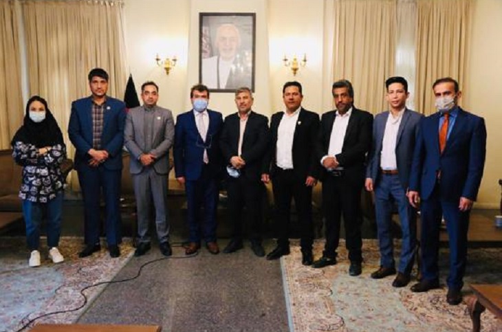  آغاز به کار رسمی هیأت نمایندگی فدراسیون فوتبال افغانستان در ایران