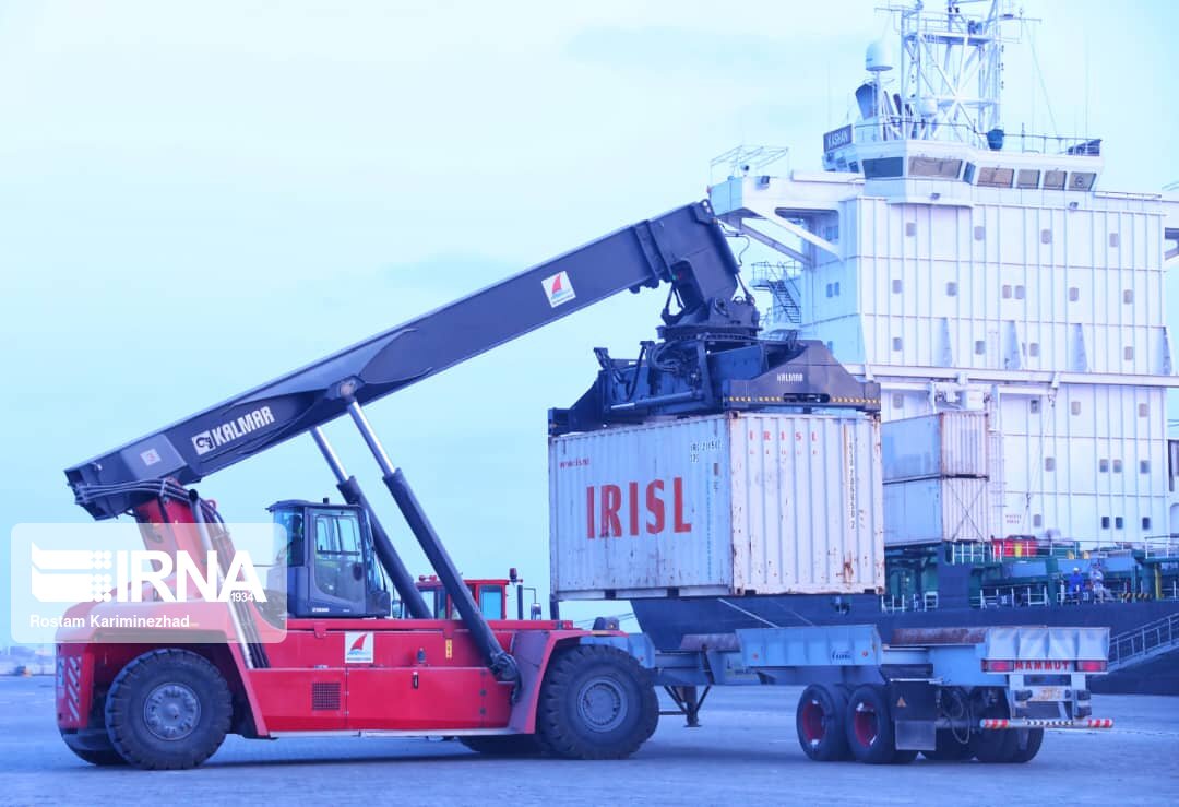 پنجمین کشتی حامل گندم اهدایی هند به افغانستان در چابهار پهلو گرفت
