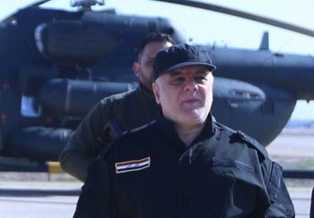 نخست  وزیر عراق وارد موصل شد