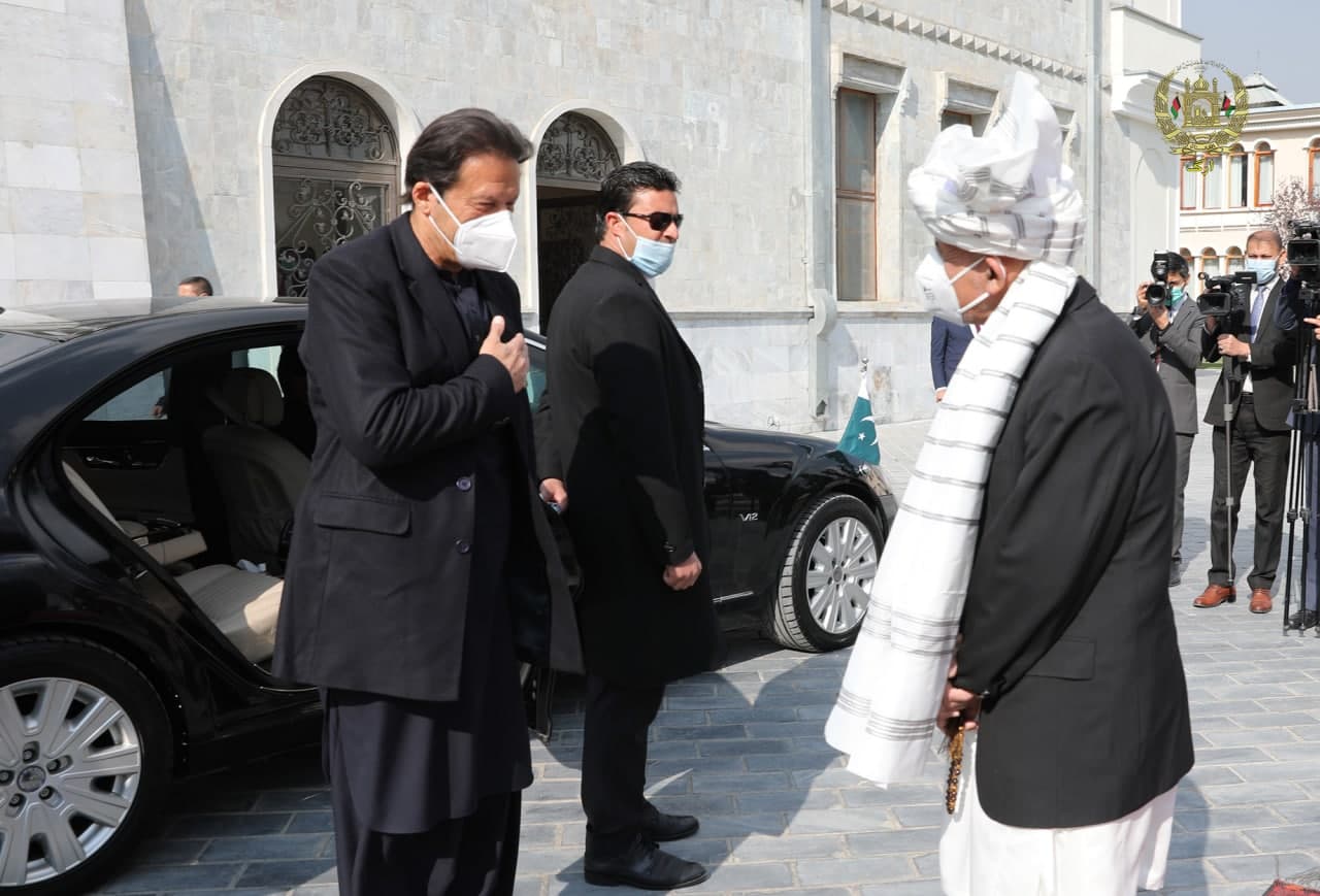 عمران خان، نخست وزیر پاکستان وارد کابل شد