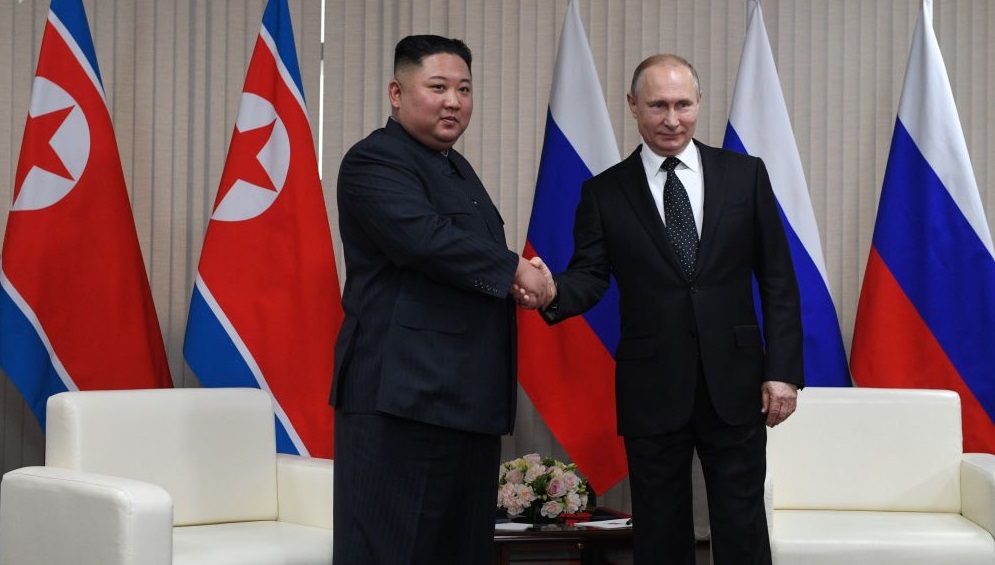 در دیدار دو ساعته پوتین و رهبر کوریای شمالی 