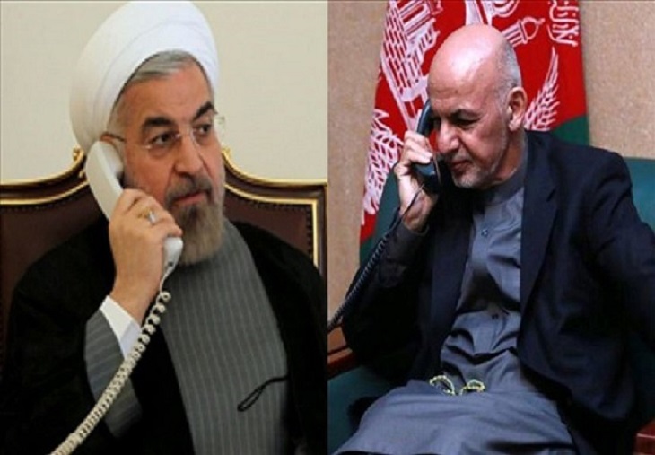 روحانی در تماس تلفنی با غنی: ایران همواره در کنار دولت و ملت افغانستان است