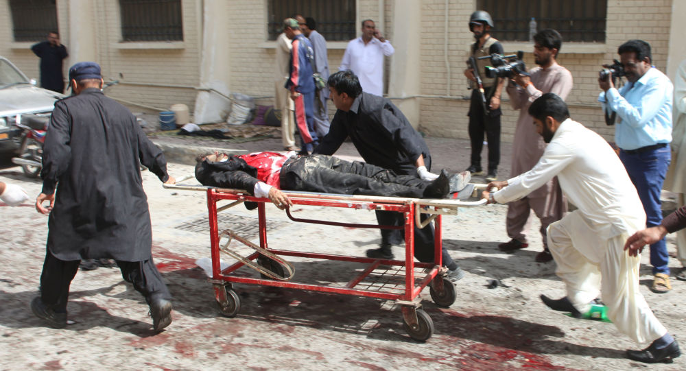 حملۀ انتحاری در شهر کویته پاکستان بیش از 40 کشته و زخمی برجا گذاشت