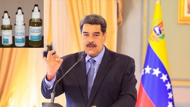 مادورو: تولید داروی ضد کرونا در ونزوئلا همزمان با تهیه واکسن آغاز شد