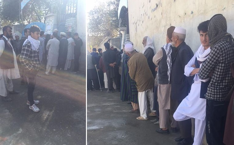 برخی از مراکز رای دهی در کابل هنوز هم بسته است
