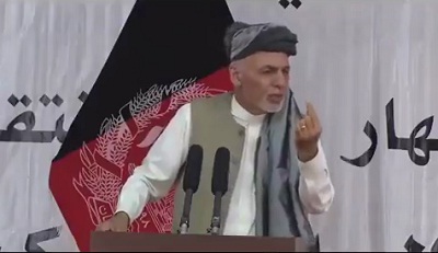 اشرف غنی : وقتی صلح شد به طالبان آیسکریم (بستنی) میدیم! زنده باد آیسکریم!