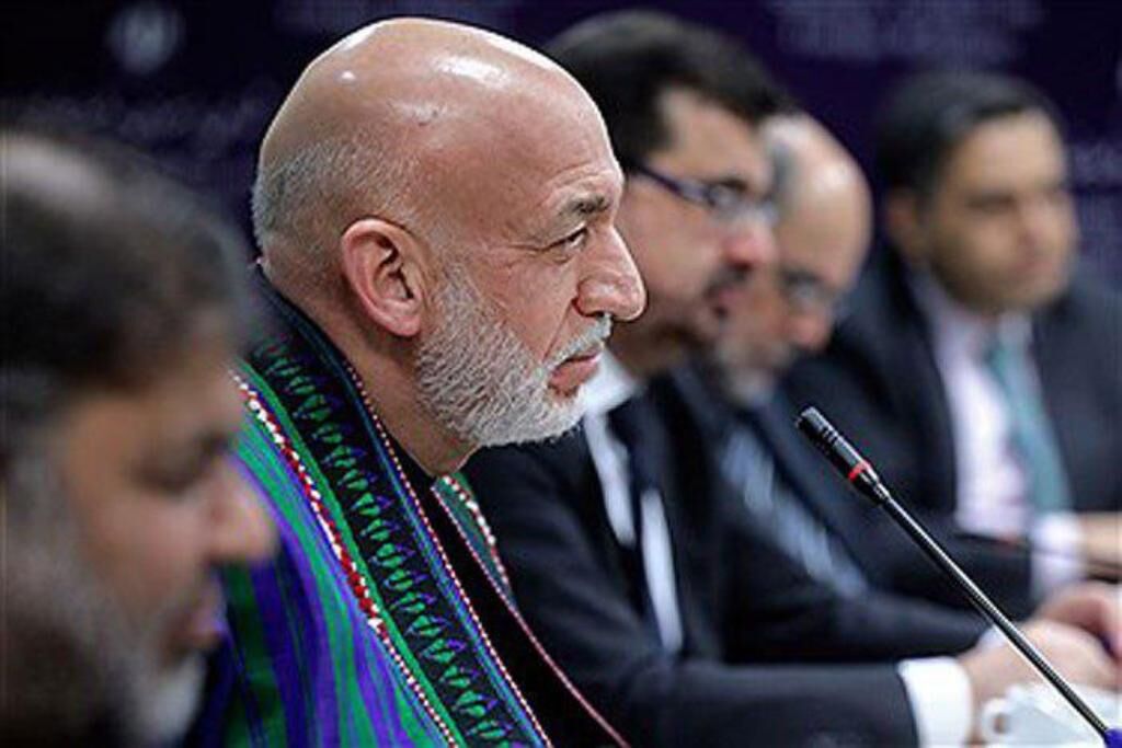 کرزی خواستار حضور ایران در پروسه صلح افغانستان شد