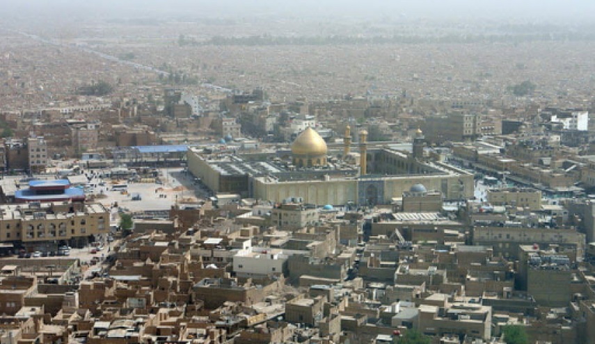 نجف اشرف در عراق قرنطینه شد 